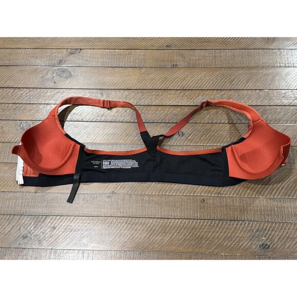 Victoria's Secret Knockout Maximum Support Front-Close Sport Bra Chestnut - 34C - Picture 3 of 6